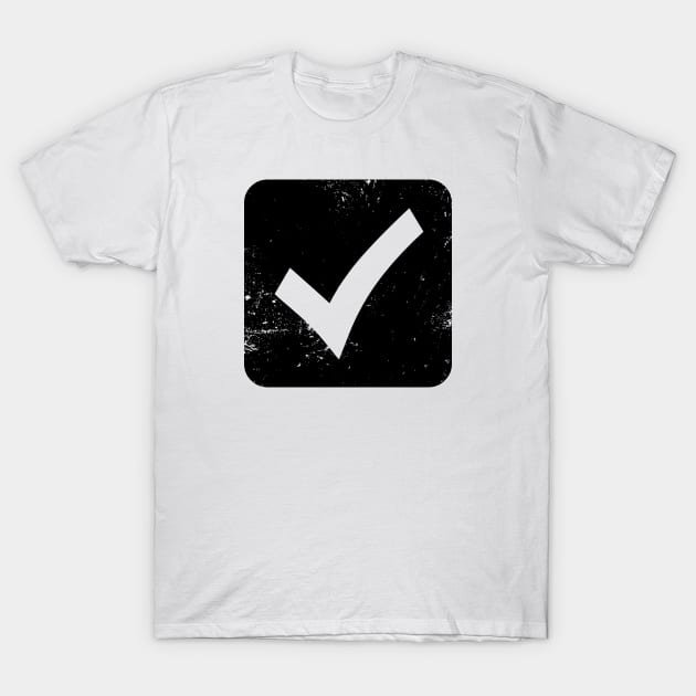Check Box T-Shirt by PsychicCat